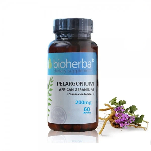 Африкански пеларгониум 200 mg 60 капсули