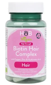 Биотин комплекс здрава коса (Biotin Hair Complex) 30 капсули