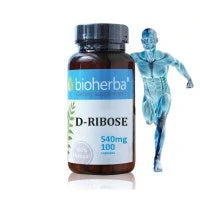 D-ribose 100 капсули, 540 мг