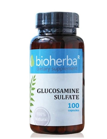 Глюкозамин сулфат (Glucosamine sulfate), 100 капсули, 430mg