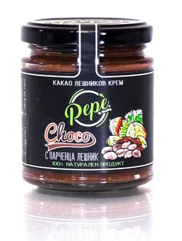 Какао лешников крем с парченца лешник - 200 гр PEPE