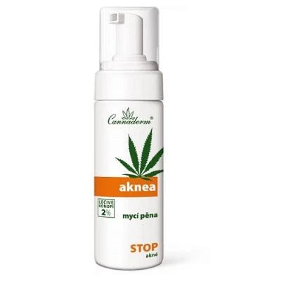 Акнеа пяна за почисване на лице 180 мл. Cannaderm