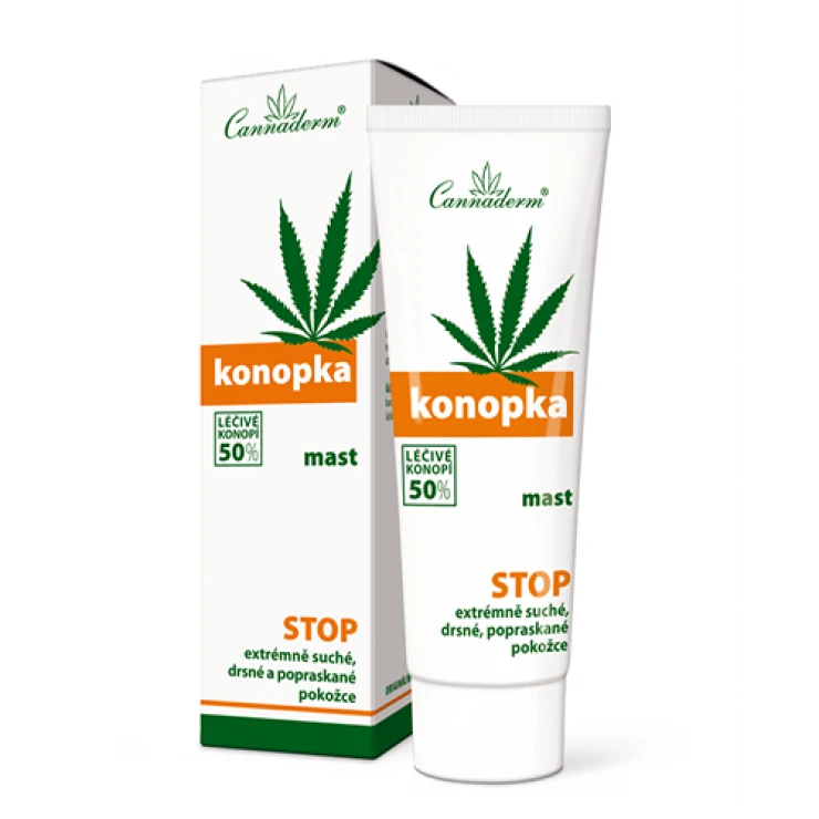 Конопка крем за суха и напукана кожа 75 мл. Cannaderm