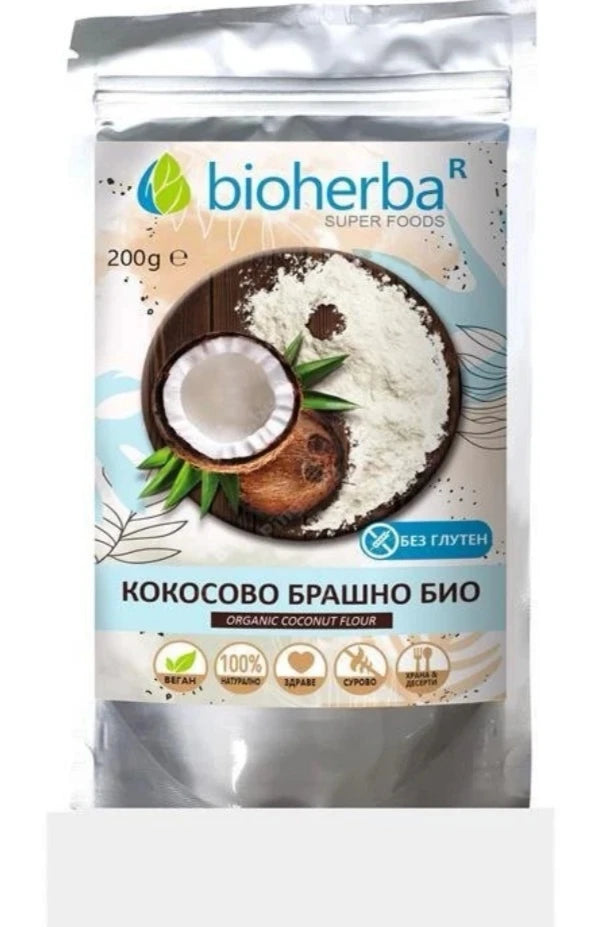Кокосово брашно био 200 гр