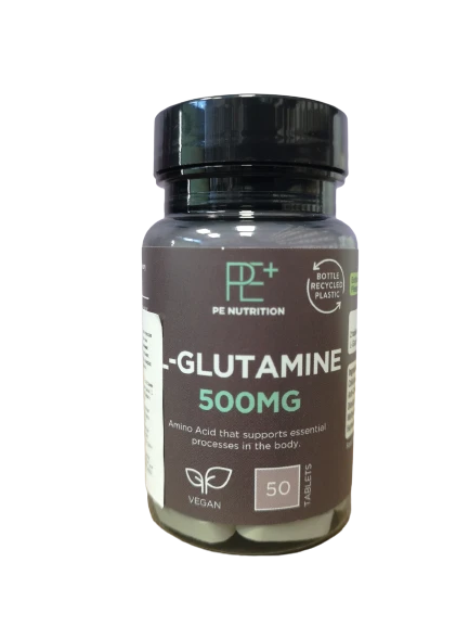 L-glutamine, глутамин 500мг. 50 капсули