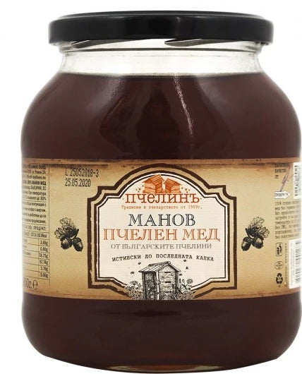 Натурален манов пчелен мед 900 гр