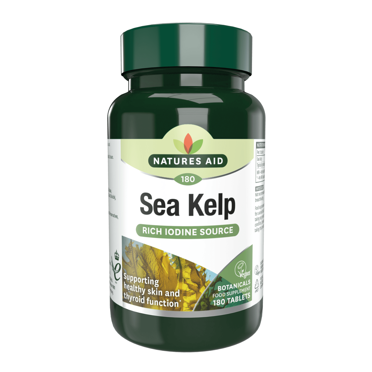 Морски келп йод - 150mcg 180 таблетки
