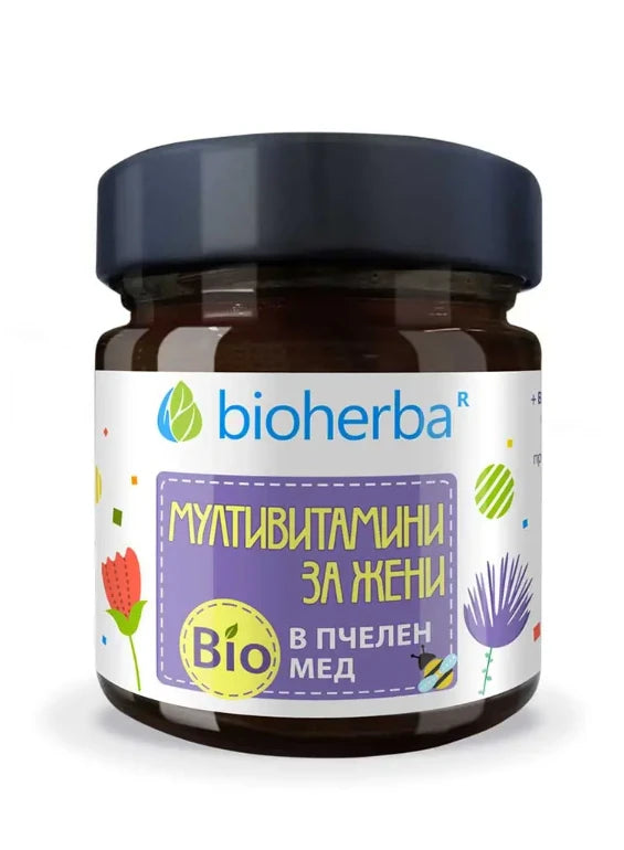 Мултивитамини за жени в био пчелен мед 280гр