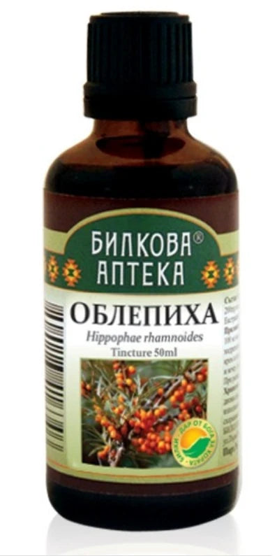 Облепиха, морски зърнастец тинктура 50 мл