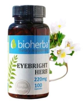 Очанка (Eyebright herb) екстракт 220 мг. 100 капсули