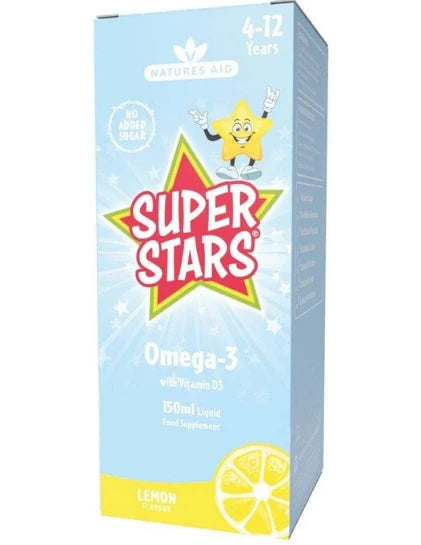 Омега 3 за деца 6-12 години (Super Stars Omega-3) 150 мл