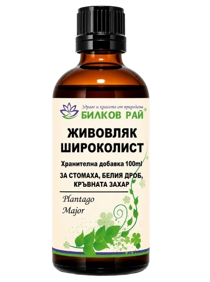 ЖИВОВЛЯК ШИРОКОЛИСТ ТИНКТУРА 100 мл. БИЛКОВ РАЙ - Билков Рай