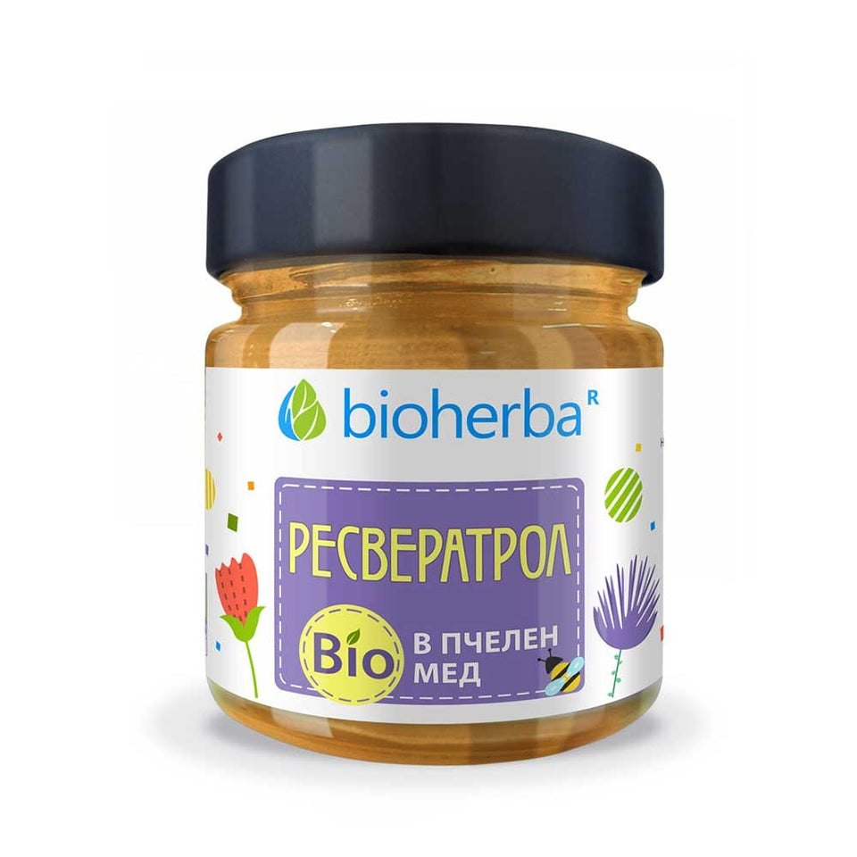 Ресвератрол в био пчелен мед 280гр