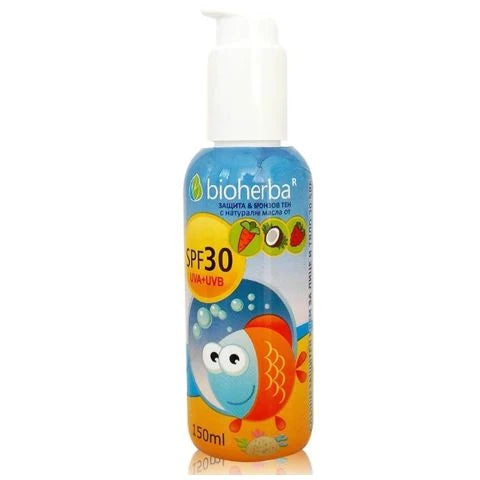 Слънцезащитен крем SPF 30 с бронзов тен 150 мл