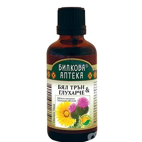 Бял трън и глухарче тинктура 50 мл