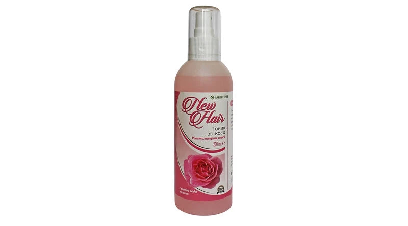 Тоник за коса с кофеин, хининова и розова вода 200 мл