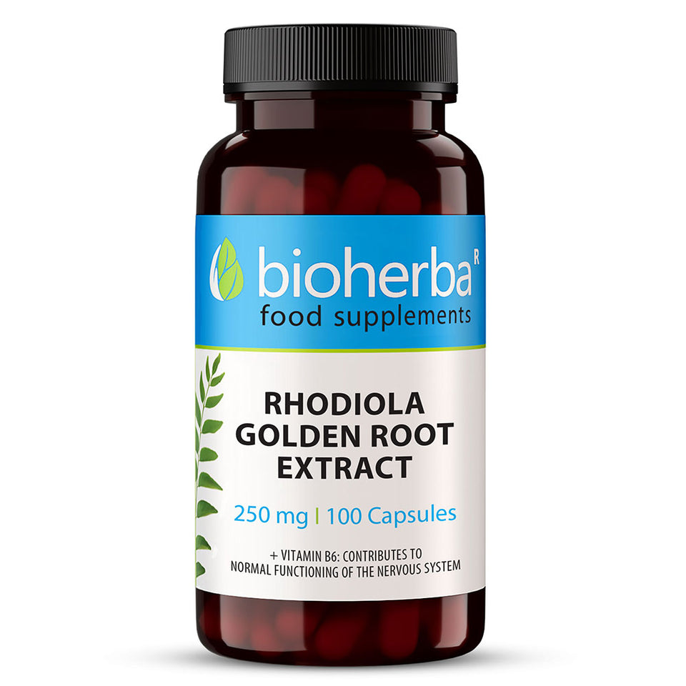 Златен корен родиола 250mg 100 капсули